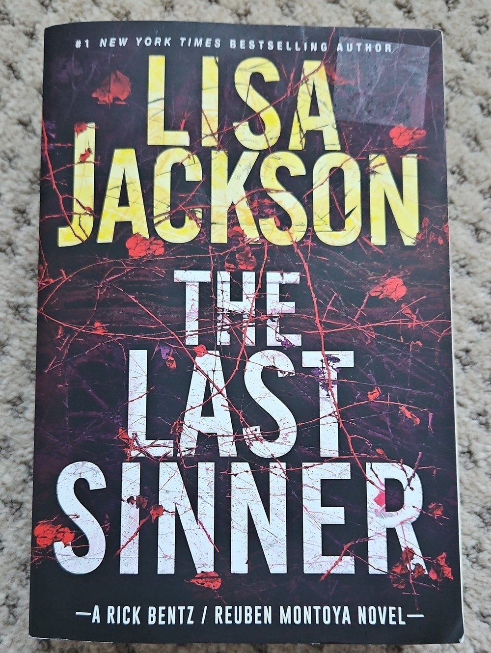 The Last Sinner Parperback Book